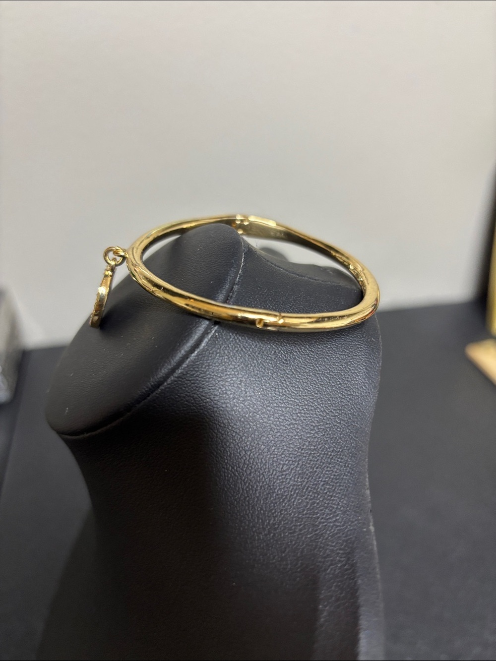 Kate spade Aquarius Horoscope She Connects The Dots Charm Gold Bangle Bracelet - Picture 4 of 9